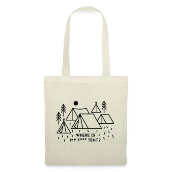 Where is my tent? - Stoffbeutel - Natur - Vorne
