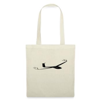 Segelflugzeug - Stoffbeutel - Natur - Vorne