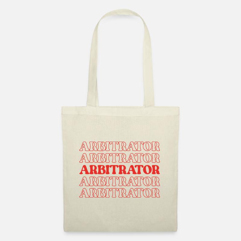 Arbitre Arbitre Juge Arbitre Médiateur Arbitre - Sac en tissu - nature