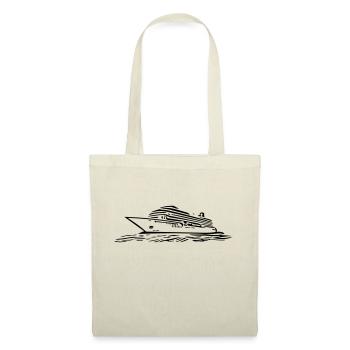 Navire - Sac en tissu - nature - Devant