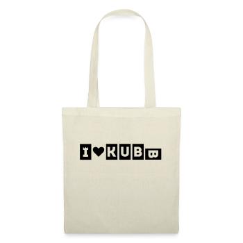 I LOVE KUBB - T-Shirt for KUBB player - Tote Bag - nature - Front