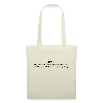 42 - Sac en tissu - nature - Devant