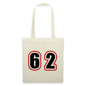 62 Nombre Collège - Sac en tissu - nature - Devant