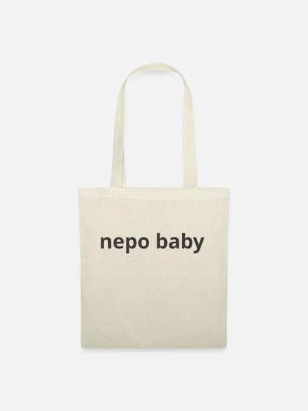 nepo baby 1 - Stoffbeutel - Natur