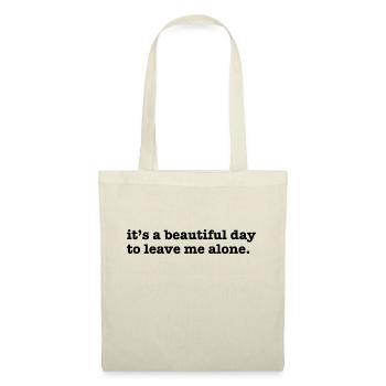 leave me alone - Tote Bag - nature - Front