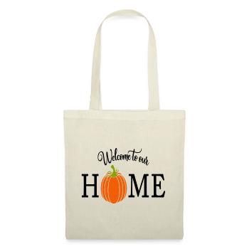 Halloween Decoration Welcome To Our Home - Tote Bag - nature - Front