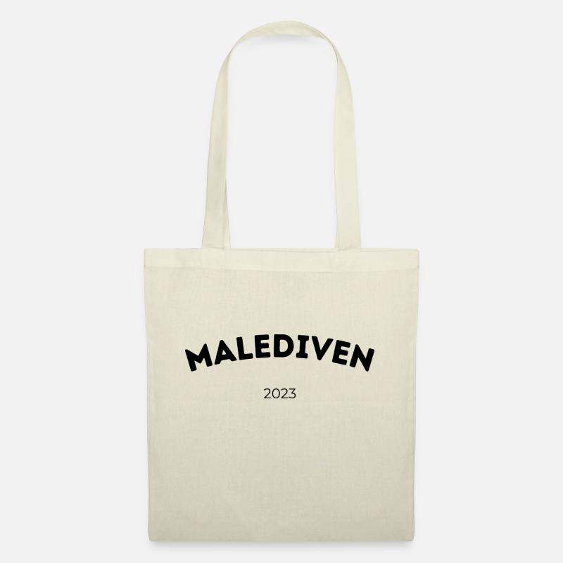 Malediven 2023 - Urlaubsreise, dein Erholungsort. - Stoffbeutel - Natur