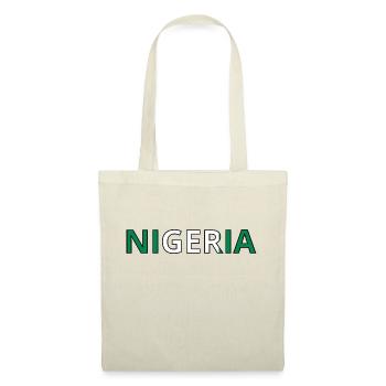 Drapeau Nigeria - Sac en tissu - nature - Devant