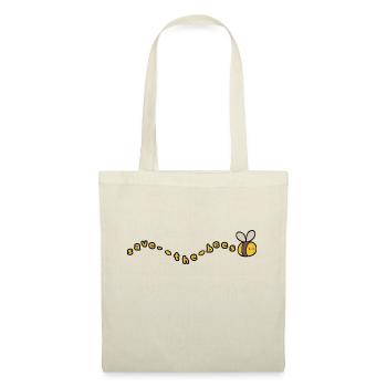 Sauvons les abeilles - Sac en tissu - nature - Devant
