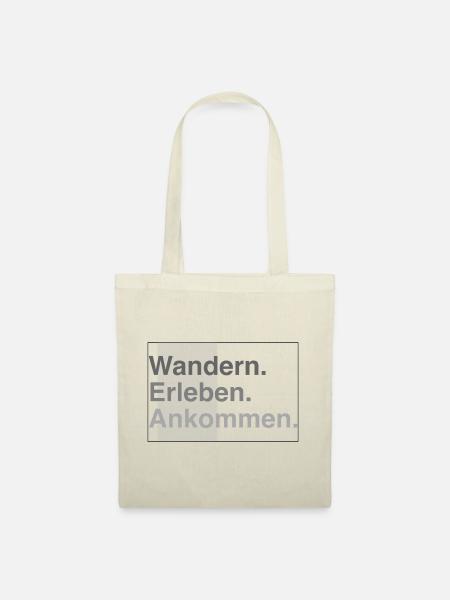 Wandern erleben - Stoffbeutel - Natur