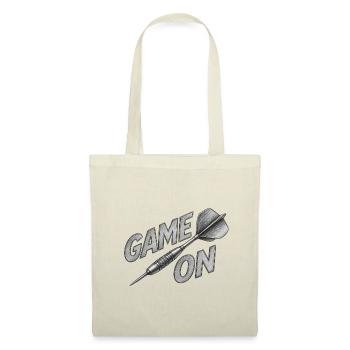 Game On Pfeil Design - Stoffbeutel - Natur - Vorne