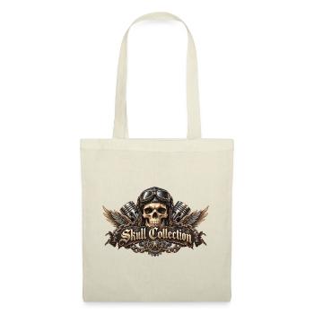 Skull biker biker wings Skull Collection - Stoffbeutel - Natur - Vorne