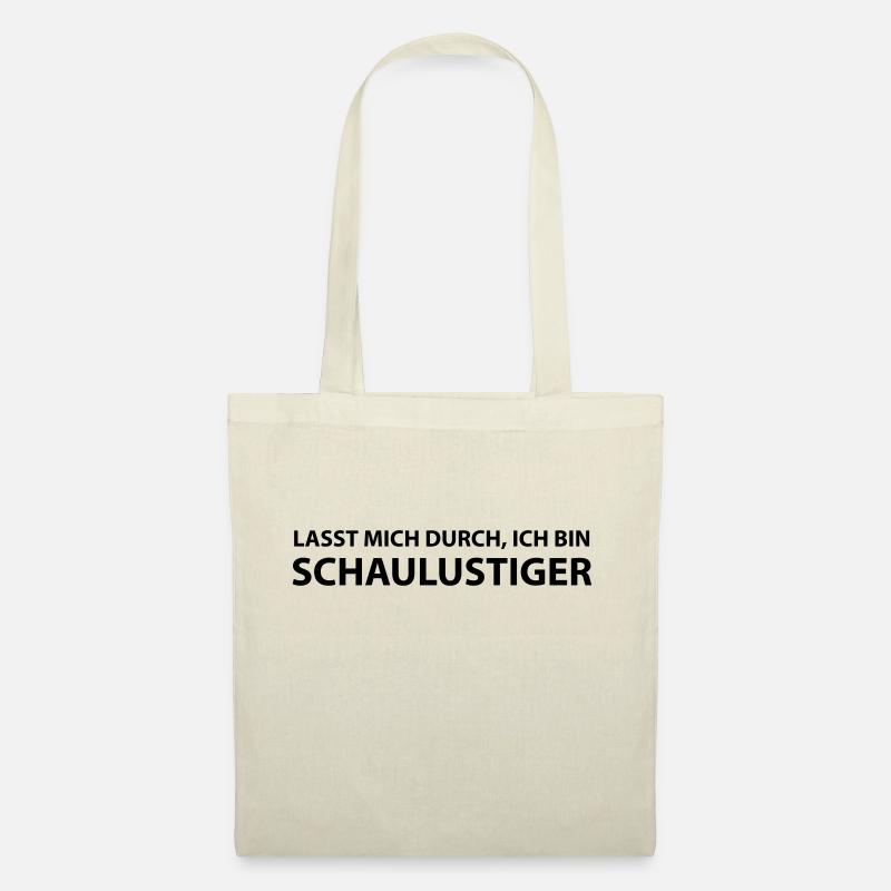 schaulustiger - Stoffbeutel - Natur