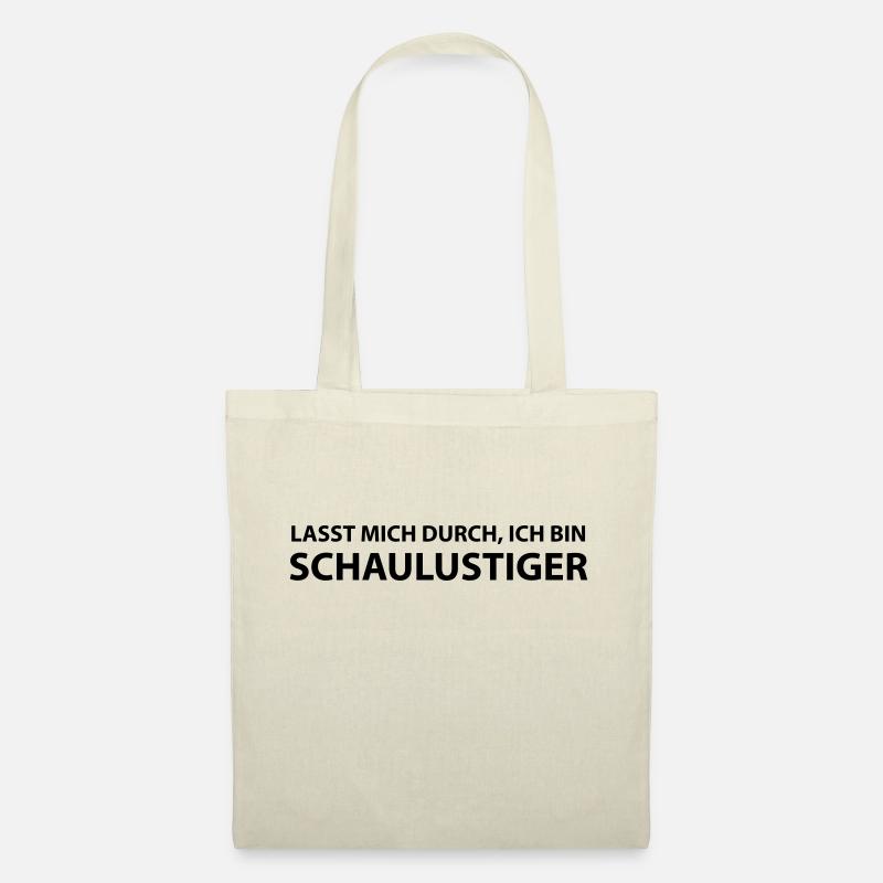 schaulustiger - Stoffbeutel - Natur