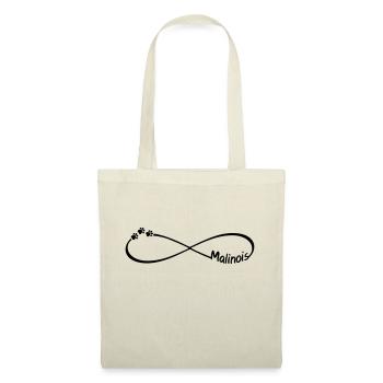 Malinois chiens de berger Infinity - Sac en tissu - nature - Devant