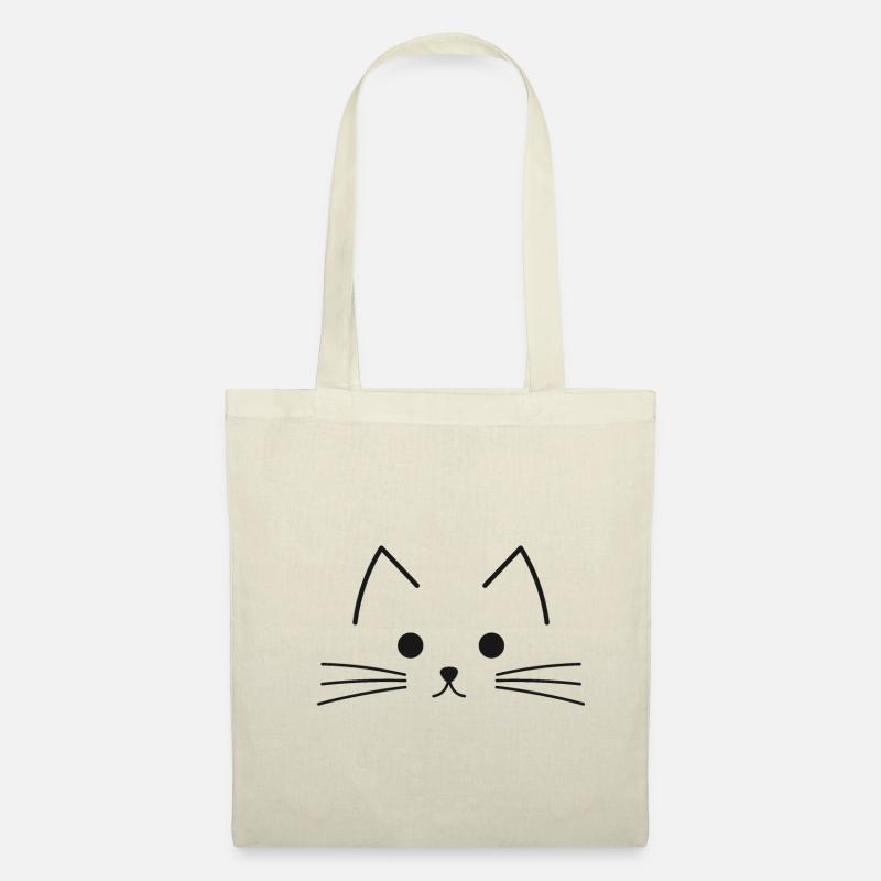 Kitty Face - Tote Bag - nature