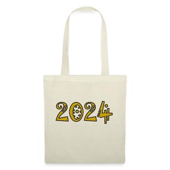 NOËL. ANNEE. ANNIVERSAIRE. RETRAITE. PAPA. MAMAM. - Sac en tissu - nature - Devant