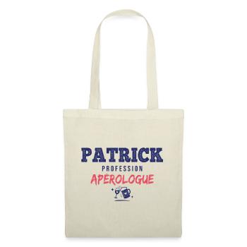 Patrick Aperologue – Humor Apéro - Stoffbeutel - Natur - Vorne
