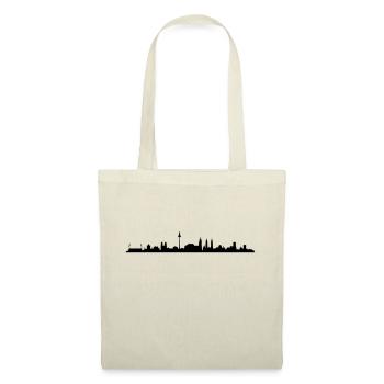 Skyline - Nürnberg - Stoffbeutel - Natur - Vorne