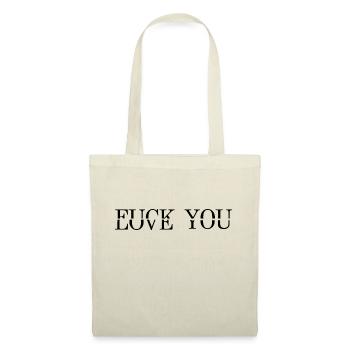 Fuck you - Sac en tissu - nature - Devant