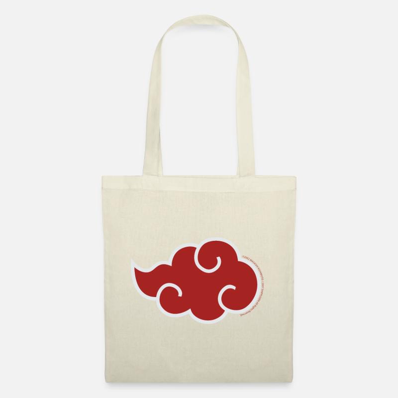 Naruto Shippuden Akatsuki-Symbol - Stoffbeutel - Natur