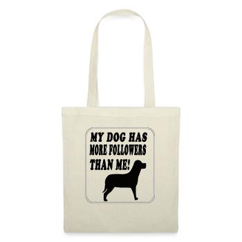 DOG FOLLOWERS - Stoffbeutel - Natur - Vorne