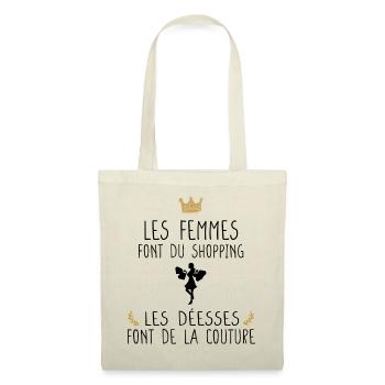 Couture - Cadeau - Humour - Couturière - Sac en tissu - nature - Devant
