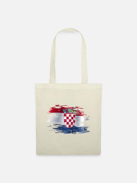 Kroatien used - Stoffbeutel - Natur