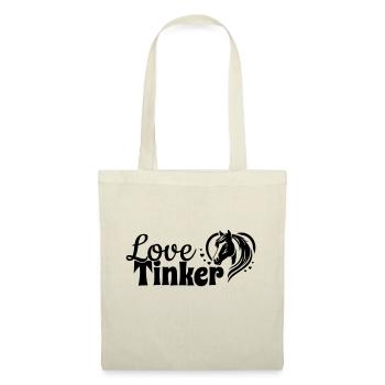 Tinker Love Coeur Tête De Cheval - Sac en tissu - nature - Devant