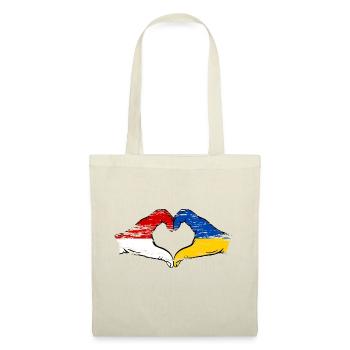 Indonesia Ukraine Heart Shape with Hands Used - Tote Bag - nature - Front