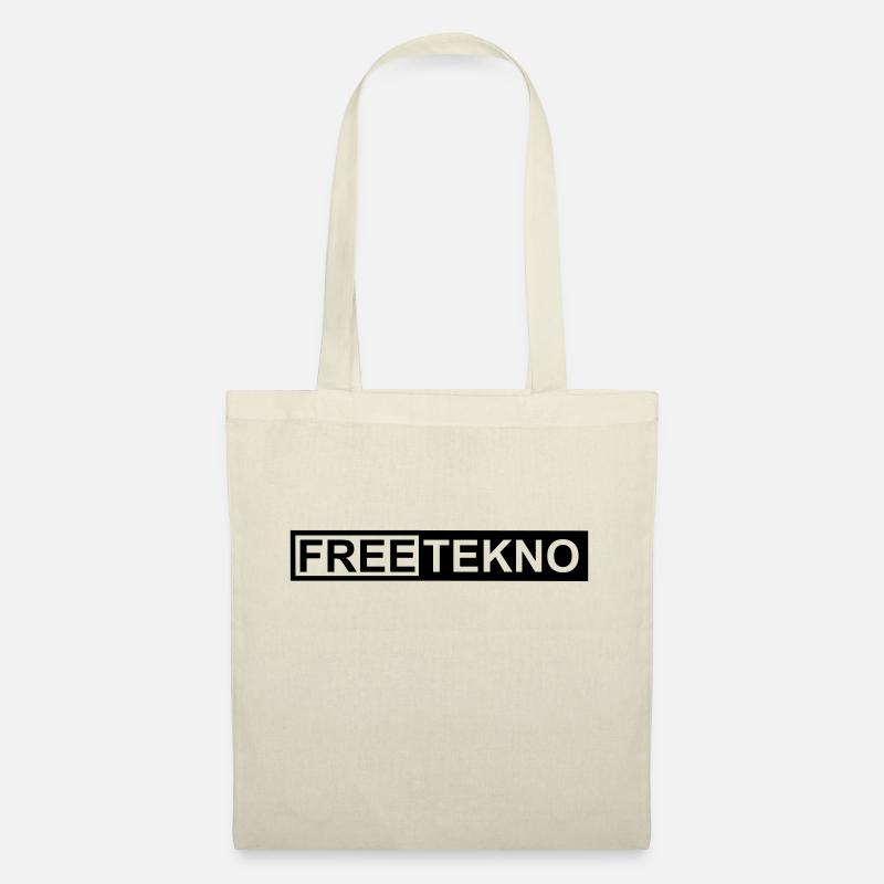 FREE TEKNO - Stoffbeutel - Natur