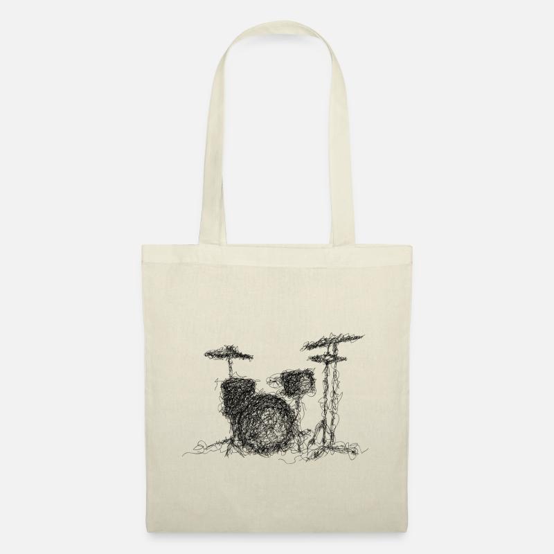 Scribble battery - Tote Bag - nature