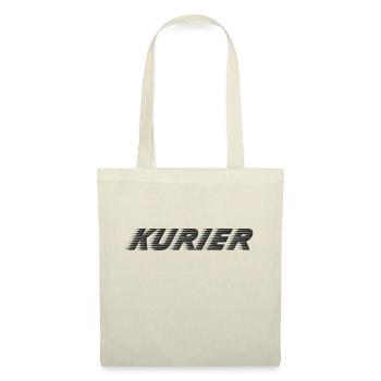 Kurier - Stoffbeutel - Natur - Vorne