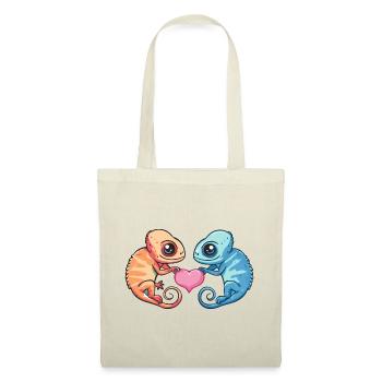 Chameleon Couple Love Couple In Love - Tote Bag - nature - Front