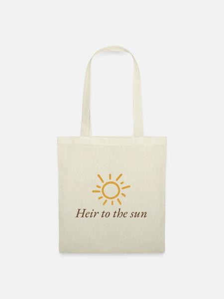 Erbe der Sonne. Erbe der Sonne - Stoffbeutel - Natur