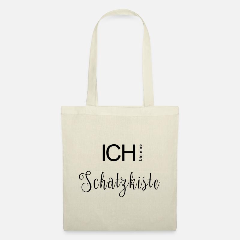 ICH bin eine Schatzkiste. - Stoffbeutel - Natur