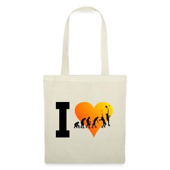 Sports de raquette Padel Hommes Femmes Paddle - Sac en tissu - nature - Devant