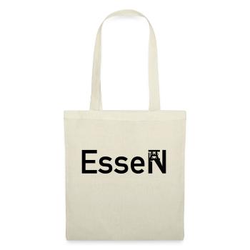 Essen Ortsschild Skyline mit Z. Zollverein - Stoffbeutel - Natur - Vorne