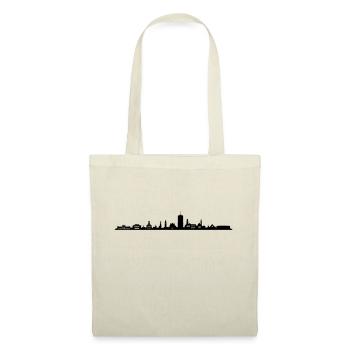 Skyline - Augsburg - Stoffbeutel - Natur - Vorne