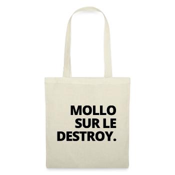 Modèle Mollo Sur Le Destroy Fun Motif - Sac en tissu - nature - Devant