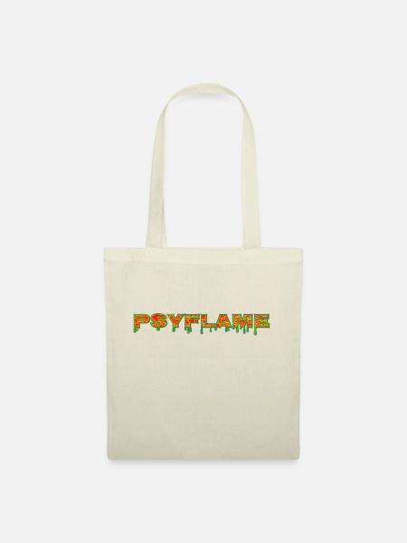 Psyflame Logo - Stoffbeutel - Natur