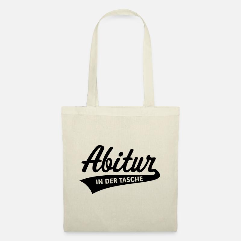 Abitur – In Der Tasche (Abiturient / Abi / Black) - Stoffbeutel - Natur