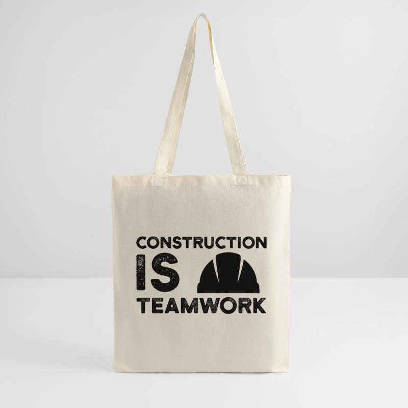 Construction site is teamwork construction worker construction manager construction Tote Bag