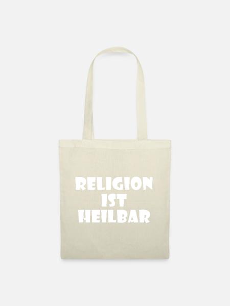 RELIGION IST HEILBAR - Stoffbeutel - Natur