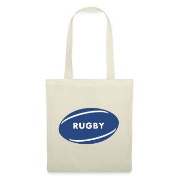 RUGBY - Stoffbeutel - Natur - Vorne