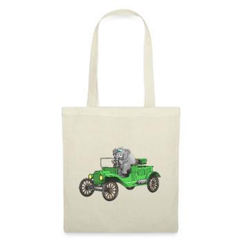 Vintage car cartoon funny - Tote Bag - nature - Front