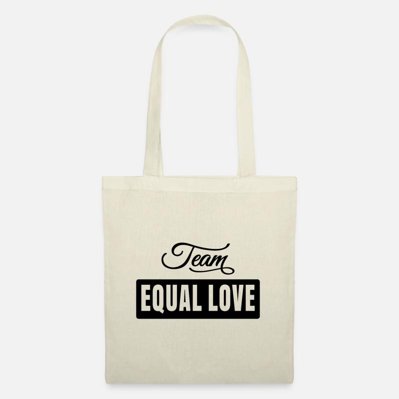 Team Equal Love - Stoffbeutel - Natur