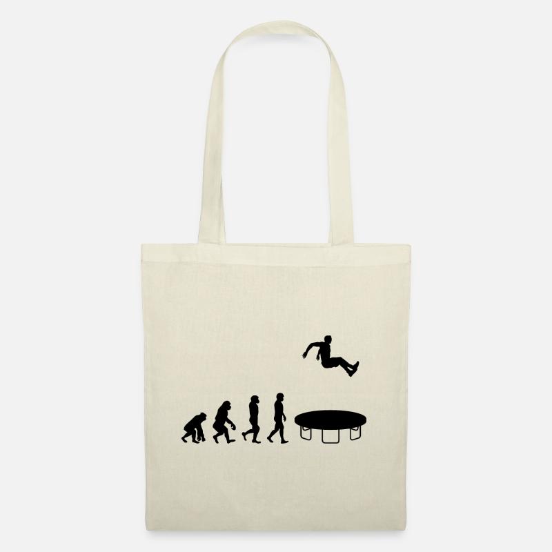 Trampolin Jumper Jumping Gymnastics Evolution - Stoffbeutel - Natur
