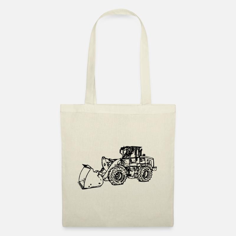 Wheel loader wheel loader black - Tote Bag - nature