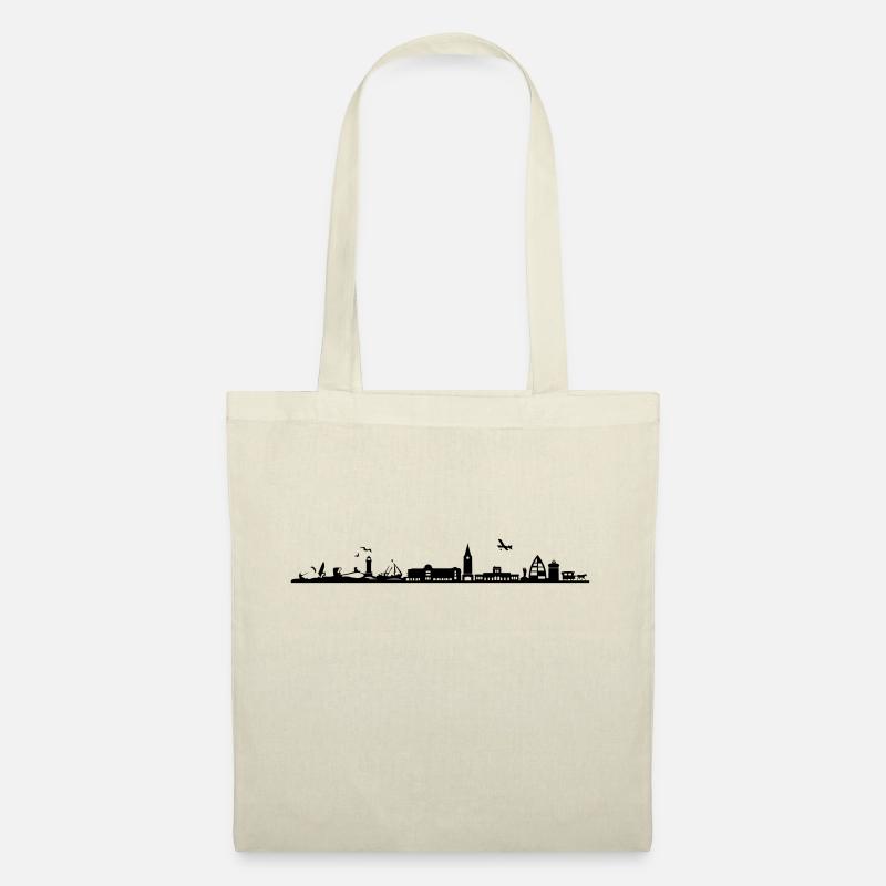 Skyline - Juist - Stoffbeutel - Natur